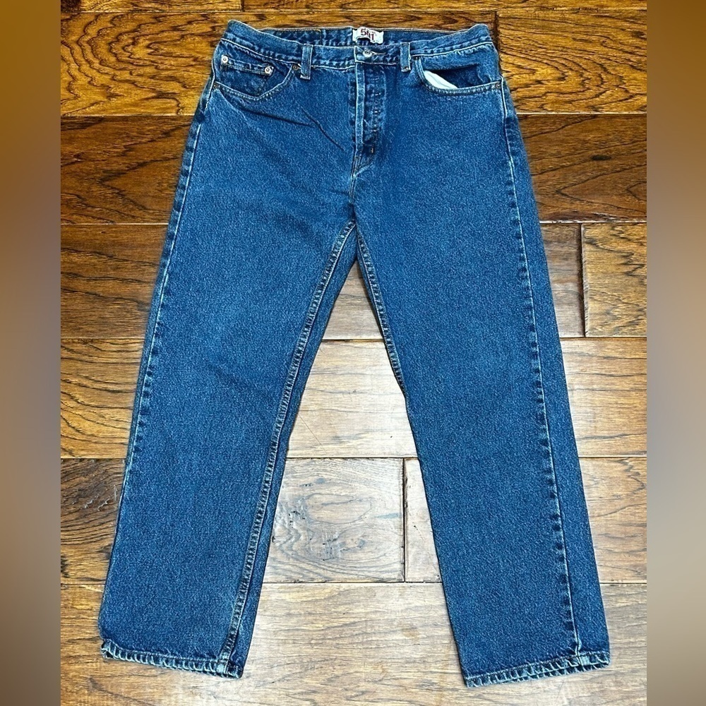 Levi’s vintage 501 straight‎ leg button fly jeans